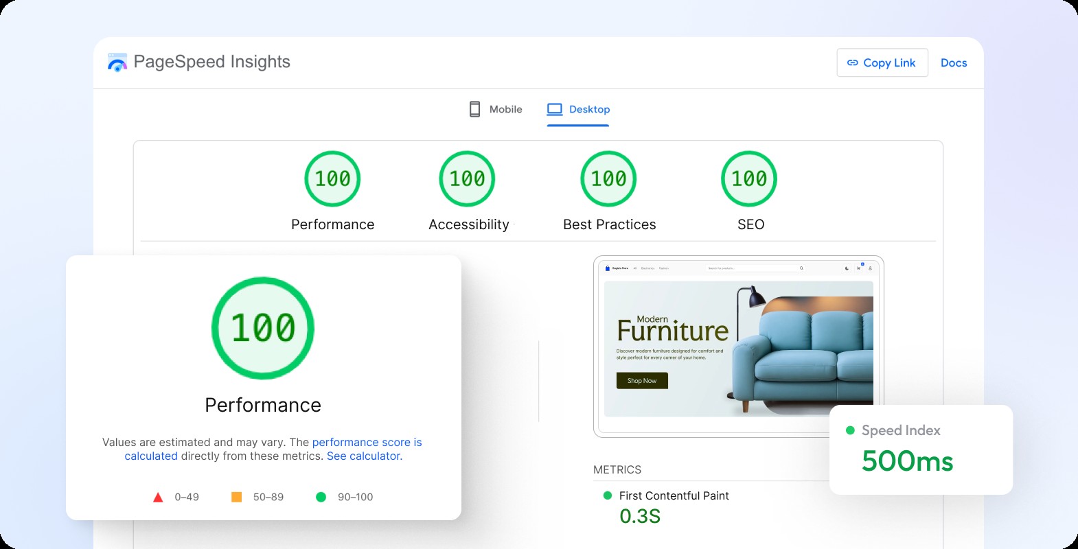 Headless Performance Store